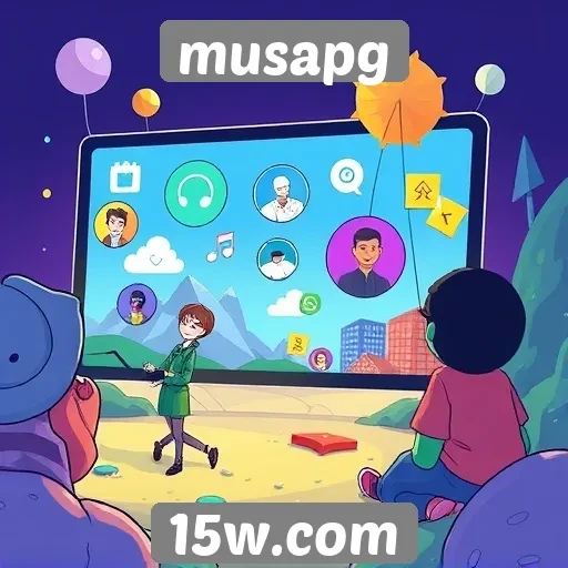 novos recursos interativos no musapg