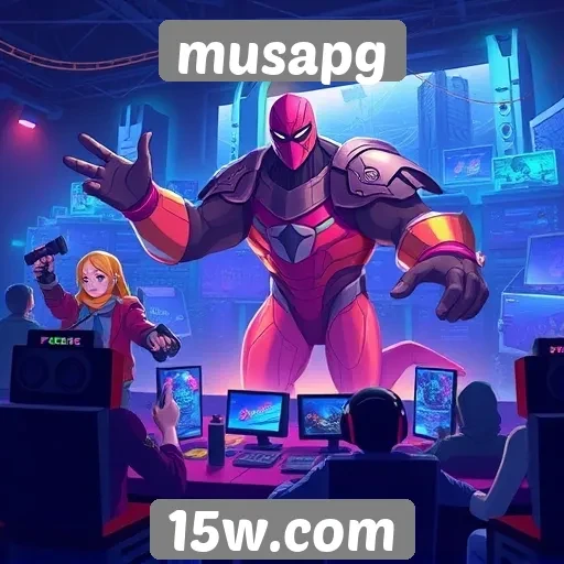 tendências de jogos populares no musapg em 2025